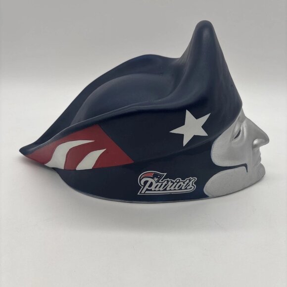 New England Patriots Foamheads Styrofoam Hat 90s-2000s Y2K NFL - Picture 5 of 8